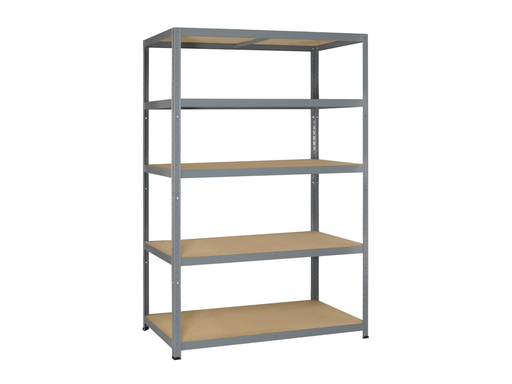 [TIM-855005] Rek Avasco Strong 265 metaal met 5 legborden