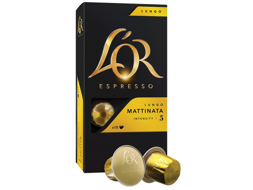 [TIM-86716] Koffiecapsules Douwe Egberts L'Or Espresso Lungo Mattinata Intensity 5 (10)