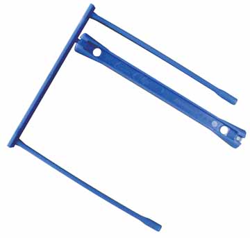 [OUT-911735] Archiefbinder E-clip 80mm blauw