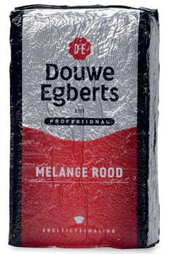 [TIM-92076] Koffie Douwe Egberts Melange gemalen koffie voor snelfilters rood 1kg