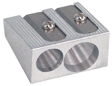 [OUT-924871] Potloodslijper STAR metaal 2-gaats blister(5)