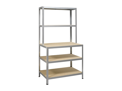 [TIM-926002] Rek Avasco Strong Work metaal met 5 legborden
