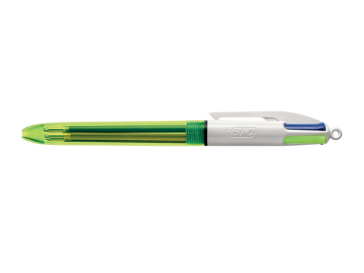 [TIM-933948] Balpen Bic 4 Colours Fluo