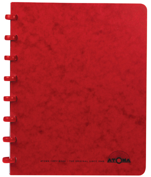 [TIM-A1408] Schrift Atoma Basic Lyon karton A5 gelijnd 100blz assorti