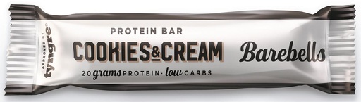 [TIM-B1020] Proteïnereep Barebells Cookies&Cream 55g (12)