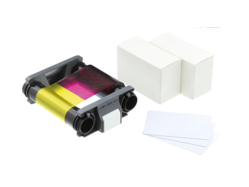[TIM-BGP0001] Kleurenlint Badgy voor badgeprinter 100 en 200 met 100 blanco kaarten 0,76mm