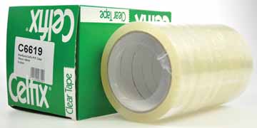 [TIM-C6619] Plakband Celfix PP 19mmx66m voor grote afroller