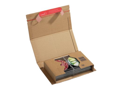 [TIM-CP02004] Verzenddoos Colompac CP020 251x165x60mm bruin