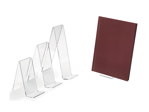 [TIM-DE77110] Boekensteun Deflecto 5x11cm transparant