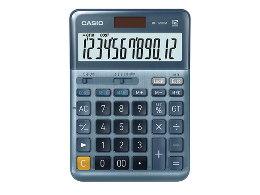 [TIM-DF120EM] Bureaurekenmachine Casio DF-120EM