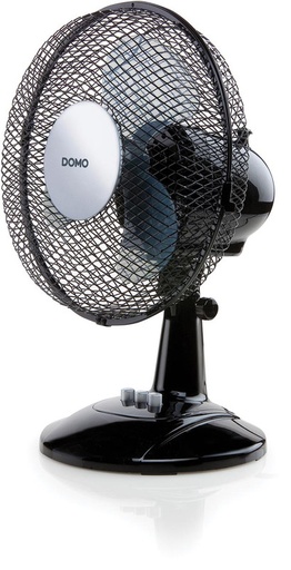 [TIM-DO8138] Tafelventilator Domo Ø23cm zwart