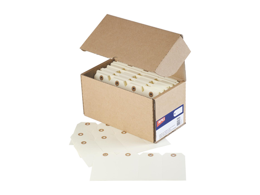 [TIM-E51002] Draadetiketten Apli 38x80mm ivoor (1000)