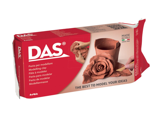 [TIM-F387600] Boetseerklei Das 1kg terracota