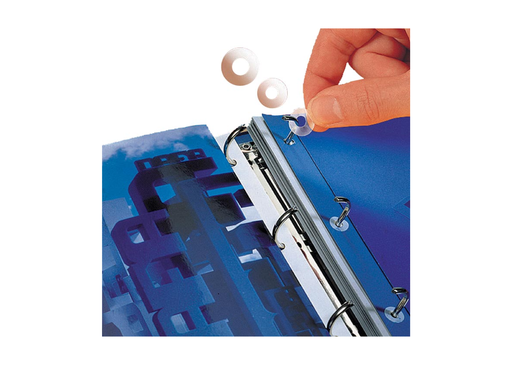 [TIM-FIX500] Versterkingsringen 3L plastic wit (500)