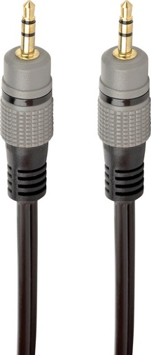 [TIM-GB00601] Audiokabel Cablexpert Ø3,5mm 1,5m zwart