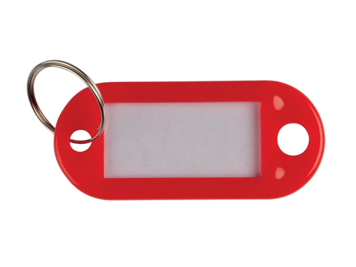 [TIM-KF10870] Sleutelhanger Q-Connect rood (10)