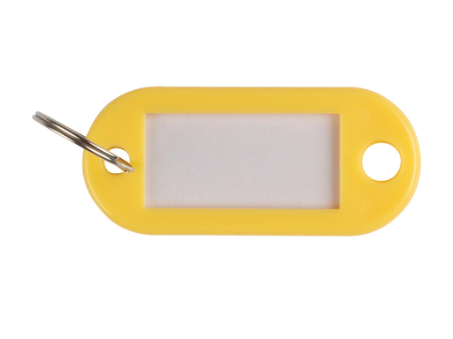 [TIM-KF10873] Sleutelhanger Q-Connect geel (10)