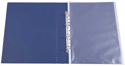 [TIM-KF17802] Showtas Q-Connect PP A3 80 micron 11-gaats gekorreld transparant (100)(901717)