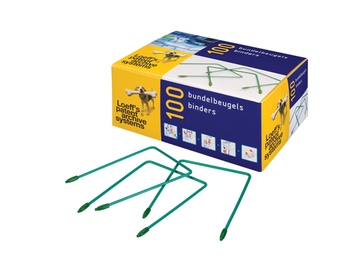 [TIM-L1222] Archiefbinder Loeffs 100mm groen (100)