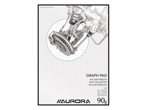 [TIM-MID101] Millimeterpapier Aurora A3 90g 50vel