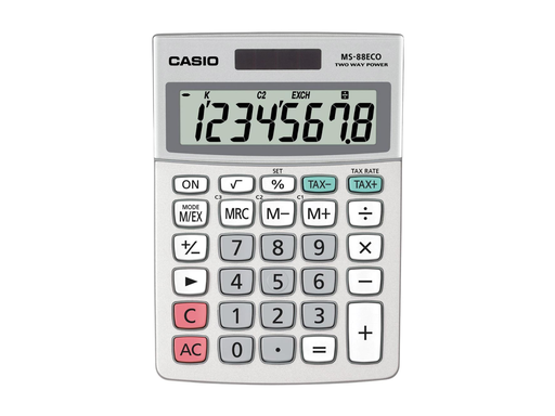 [TIM-MS88ECO] Bureaurekenmachine Casio MS-88ECO