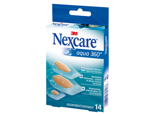 [TIM-N1214AS] Pleisters 3M Nexcare Aqua 360° (14)
