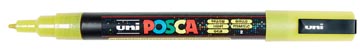 [TIM-PC3MPJ] Paintmarker Uni-ball Posca ronde punt 1,5mm glitter geel