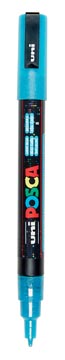 [TIM-PC3MPLB] Paintmarker Uni-ball Posca ronde punt 1,5mm glitter lichtblauw