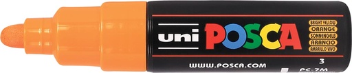 [TIM-PC7MO] Paintmarker Uni-ball Posca ronde punt 4,5-5,5mm oranje