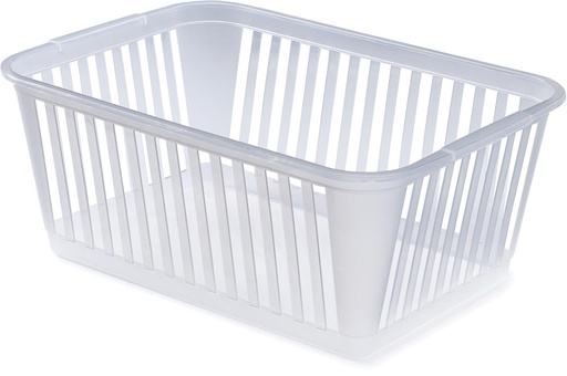 [TIM-S03L090] Opbergmand Whitefurze Medium 37cm transparant