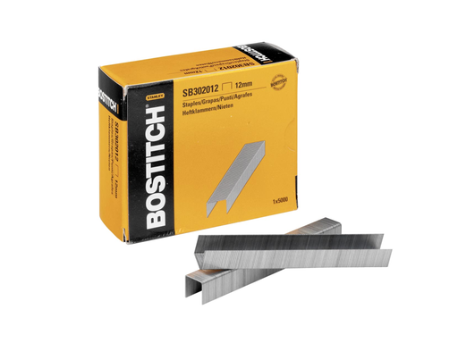 [TIM-SBS3012] Nietjes Bostitch SB302012 verzinkt 12mm (5000)