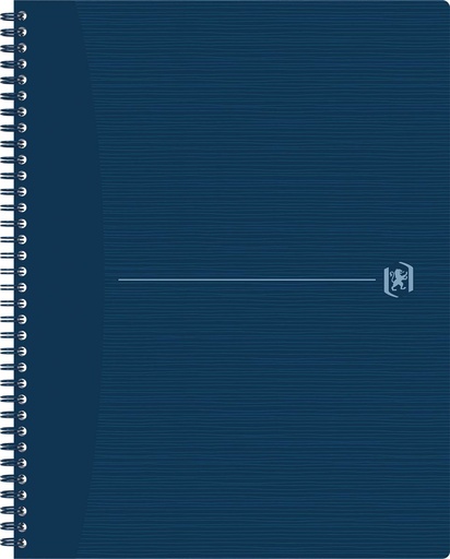 [TIM-4150007] Spiraalschrift Oxford Origin A4+ geruit 140blz blauw