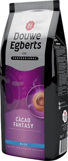 [TIM-46760] Chocoladepoeder Douwe Egberts Cacao Fantasy blue 1kg 