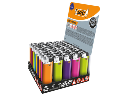 [TIM-862274] Aansteker Bic J38 Electronic standaard (50)