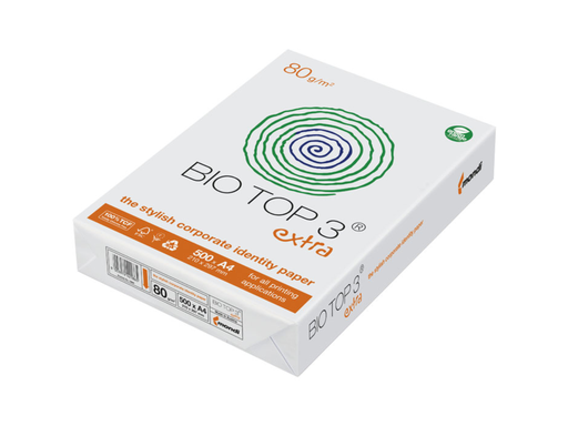 [PAP-BIO05] Biotop 3 DIN A4 80gr natuurwit (500) - FSC Mix credit