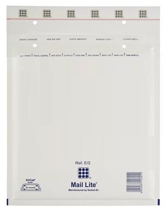 [ENV-L06W] Luchtkussenomslag 220x260mm wit E/2 (100)