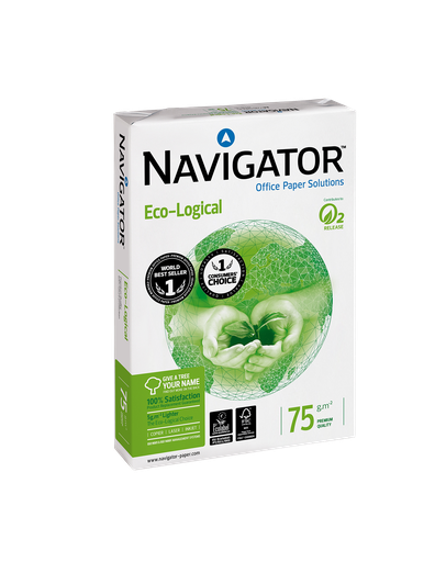 [PRI-NAVI05] Navigator Eco-Logical DIN A3 75gr wit (500)- FSC Mix 70%