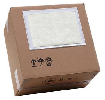[ENV-12501811] Packing list 100% recycled papier 162x120mm blanco (1000)