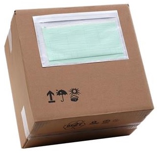 [ENV-12501810] Packing list 100% recycled papier 228x120mm blanco (1000)